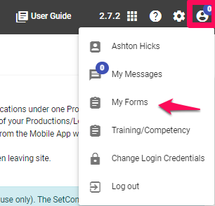 Completing Forms in the Web Portal - SetConnect Help Center